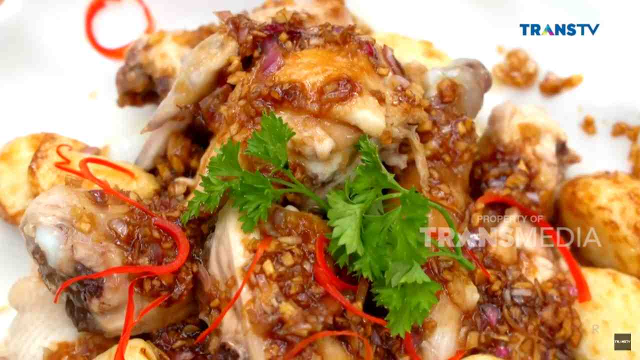 Ayam Kukus Bawang Putih dengan Aroma Wangi yang Menggoda